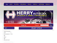 Tablet Screenshot of acherryautocool.com